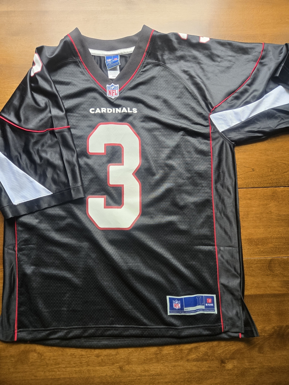 NFL Pro Line Arizona Cardinals Josh Rosen #3 Jersey Black Size Large